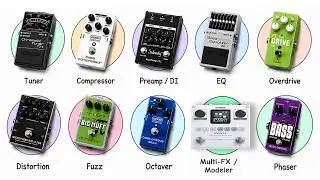 Every BASS Pedal Explained in Detail