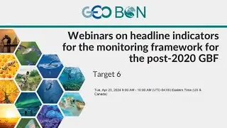 Webinar: Indicator 6.1 Rate of invasive Alien Species Establishment