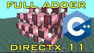 Full Adder In My Voxel Engine - DirectX 11