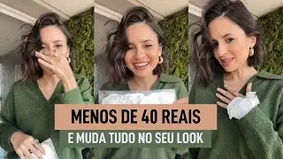 TOP 03 MELHORES ITENS POR MENOS DE R$40 QUE VÃO TRANSFORMAR SEUS LOOKS I Viih Rocha