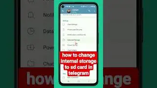 how to change internal storage to sd card in telegram 