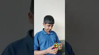 Speed cubing at its finest ! Watch Varshan solve the Rubik's cube in record time !
