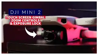 DJI Mini 2 | Touch Screen Gimbal, Zoom Controls and exposure lock!
