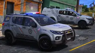 ACOMPANHAMENTO do BPCHOQUE QUASE ACABA em TRAGÉDIA PMBA | GTA 5 POLICIAL