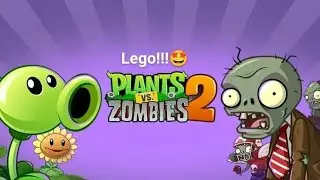 Legо растения против зомби обзор наборов и кастамок.🌱vs🧟