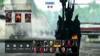 I outkilled the entire enemy team, Sauron MAX LEVEL 1000 128 Killstreak Star Wars Battlefront 2