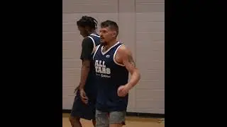 Mens Leauge Basketball Run Royal Palm 37 Years Old