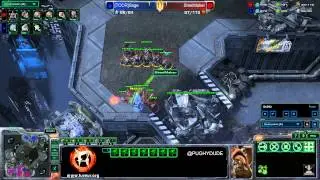 HoTS Showmatch ROOT Sage v VPBenQ Slivko G3 Starcraft 2 Pughy