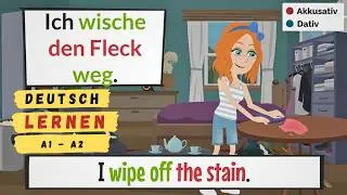 Deutsch Lernen | german in daily life | Deutsch A1-A2 | learn german | german for beginners