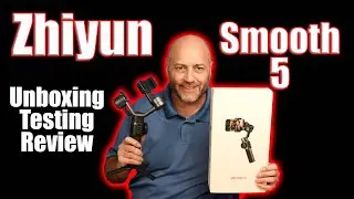 Smooth 5 Zhiyun Cell phone gimbal unboxing | features | testing | review