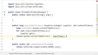 JAVA Tutorials - 58 Step 02 Sequential vs Parallel Performance Part 1