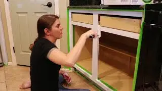 DIY PAINT KITCHEN CABINETS TOTAL KITCHEN MAKE OVER | DIY CLEAN WITH ME
