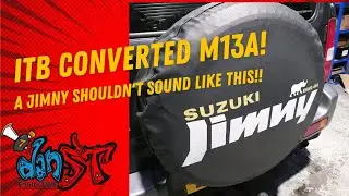 Suzuki Jimny individual throttle bodies on the danST Dyno!