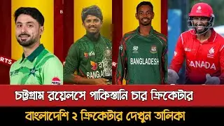 চট্টগ্রাম রয়েলসে পাকিস্তানের ৪ ও বাংলাদেশী ২ ক্রিকেটার | Chottogram Royals Squad | Bpl 2026