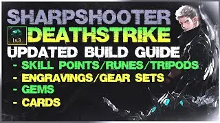 UPDATED Lost Ark *DEATHSTRIKE* Sharpshooter Raid Build Guide - Abyssal Dungeon + Guardian Raid Build