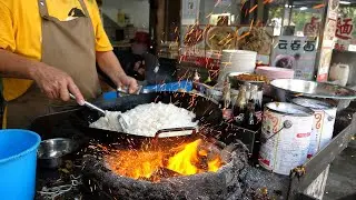 숙련된 볶음면 기술! 페낭에서 가장 인기 있는 국수 달인들 모음, A collection of the most popular noodle masters malaysia food