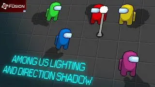 Tutorial AMONG US LIGHTING AND DIRECTION SHADOW Clickteam Fusion 2.5