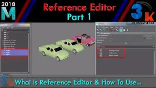 How To Use Reference Editor |Maya Reference For Production House | Maya Reference Editor
