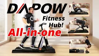 Dapowsports D1: The Game-Changer Fun 4-in-1 Fitness Machine!