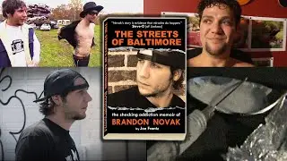 Brandon Novak addiction memoir "The Streets Of Baltimore"  (ORDER BELOW) by Joe Frantz