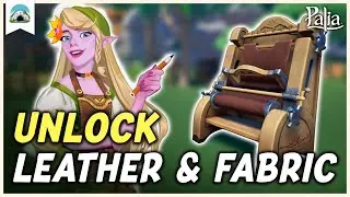 How to get Fabric & Leather – Unlock the Fabric Loom | Palia