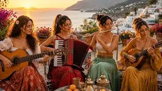 Spirited Spanish Nights 💃 Uplifting Flamenco Fusion | Spanish Guitar, Flute, Accordion & Mandolin