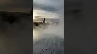Geothermal Lake in #newzealand #nature #lake #geothermal #youtubeshorts #satranga