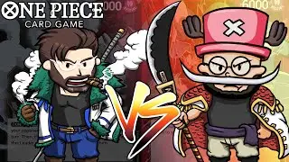 SMOKER VS WHITEBEARD with @AsyrafDChazz | One Piece Card Game Battle [OP02]