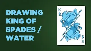 Drawing The King Of Spades For Video Day 253