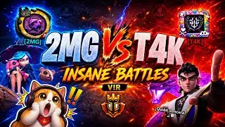 Lords mobile - 2MG VS T4k -WHO WINS? 