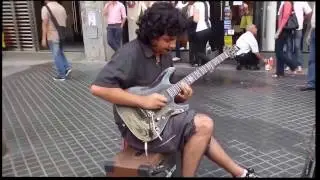 Skill Dewa   Pengamen Jalanan Bermain Gitar Dengan Skill Tingkat Dewa Still Loving You   Scorpion
