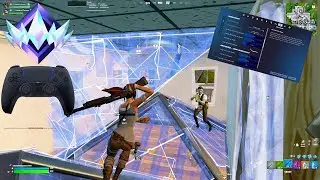Fortnite Unreal Ranked Reload | PS5 Controller Gameplay + BEST Controller Settings For AIMBOT 🎯