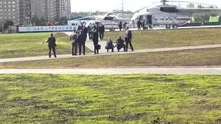 Президент Путин на открытие метро