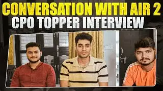 SSC CPO AIR 2 Conversation with Aspirants 