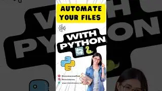 Automate Your Files with Python in Seconds!🔄🐍 