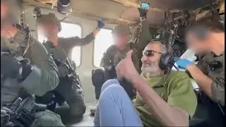 IDF releases additional footage from rescue of Qaid Farhan Alkadi