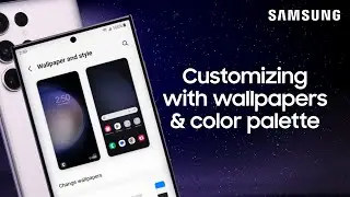 Customize your Galaxy phone’s look with color palette and wallpapers | Samsung US