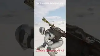 AIM OFFSETS AND TURN IN PLACE ANIMATIONS! Zombie Shooter Kit v2 - UNREAL ENGINE 5