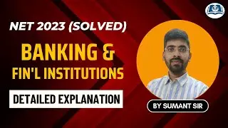 Banking & Financial Institutions | UGC NET Commerce | Solved PYQs (2023) | Target JRF