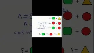 ايجاد قيمة الاشكال بالمعادلات #maths
