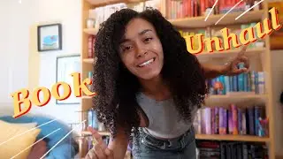 Massive Book Unhaul 2024 - Decluttering My Rainbow Bookshelf