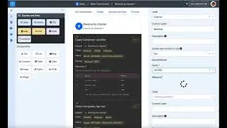 Askdata - User Guide - Data Card Editor - Comparison component