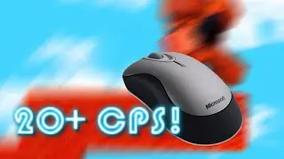 Drag click na biurowej myszce 20+ CPS!