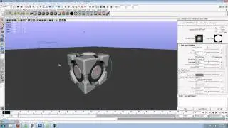 How to make the Weighted Companion Cube in Maya 2010 (4 of 4)