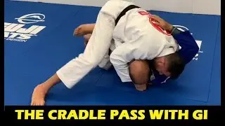 The Cradle Pass With Gi (BJJ Guard Passing) by Braulio Estima