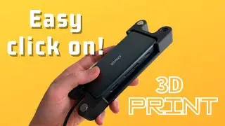 Under desk mount for SD / USB hub 3D Print