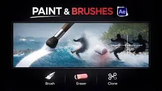 After Effects Paint, Clone Stamp & Erase Tools (Real Workflow)