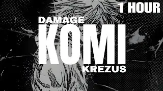 KREZUS x DAMAGE - KOMI ( SLOWED ) [TIKTOK KRUSHFUNK] [1 HOUR]