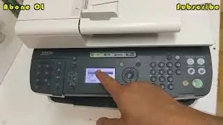 Canon İ-Sensys MF-5940dn Reset/Hard Reset/Resetleme