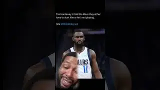 Tim Hardaway JR. say he wants to start or he’s not playing 😳😳